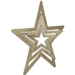 Suspension Étoile Dorée encastrée-Gifi Outlet