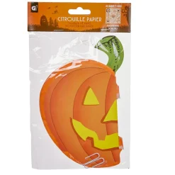 Suspension tête de citrouille en papier-Gifi Hot