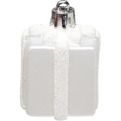 Suspensions de Noël plastique blanc-Gifi Clearance