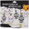 Suspensions spirales têtes de mort Day of the dead x12-Gifi Outlet