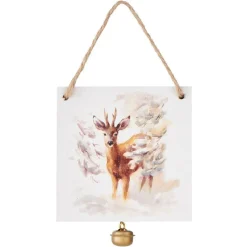 Tableau miniature de Noël à suspendre-Gifi Hot