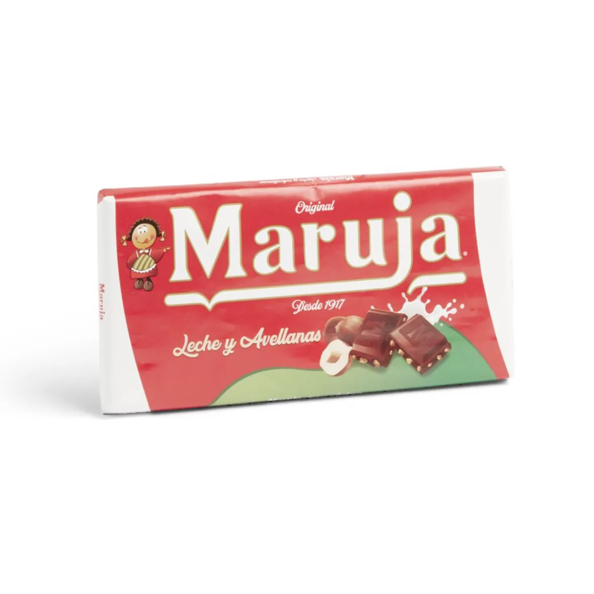 Tablette de chocolat au lait et noisettes Maruja 100g-Gifi Discount