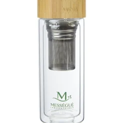 Théière Infuseur nomade verre Mességué Thermo transparent 350 ml-Gifi Best