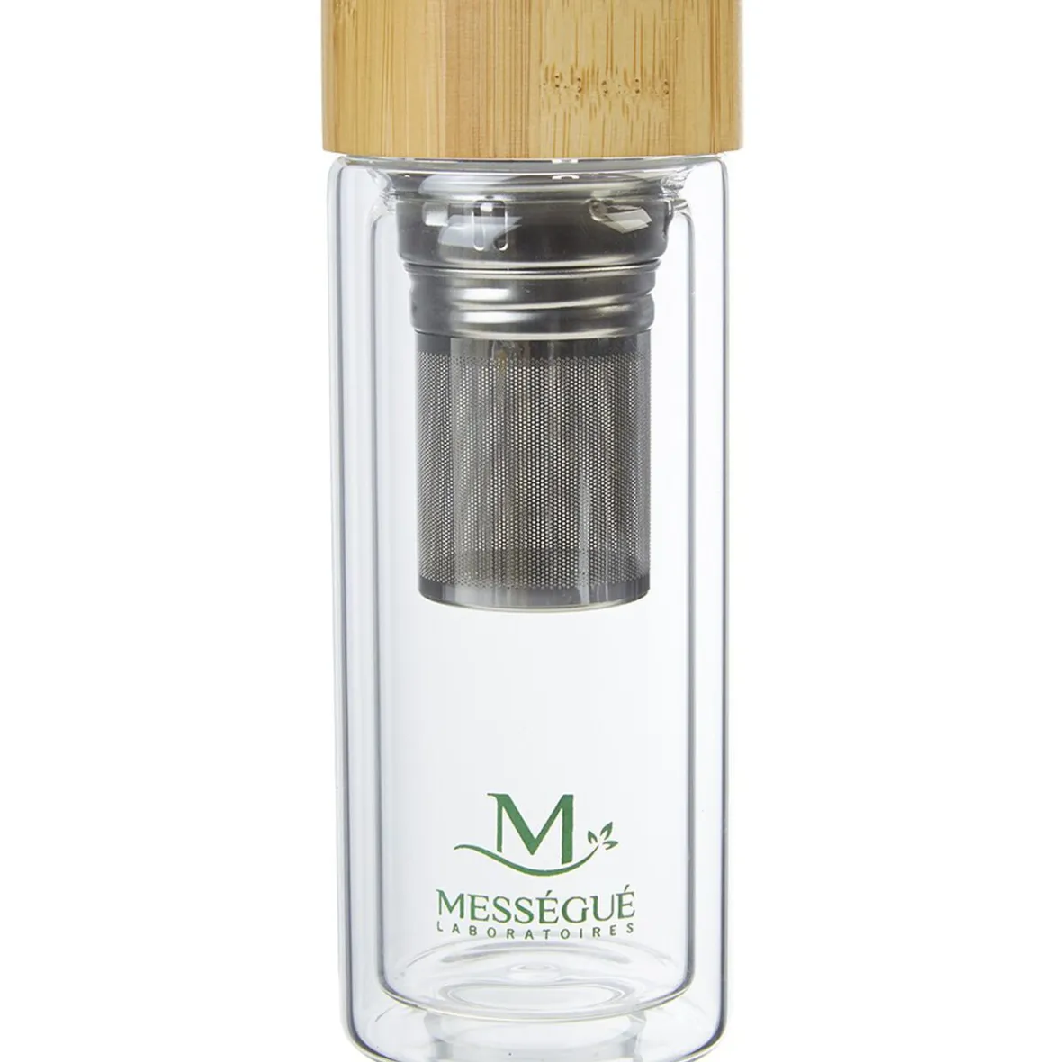 Théière Infuseur nomade verre Mességué Thermo transparent 350 ml-Gifi Best