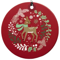 Étiquette cadeau Noël x6-Gifi Outlet