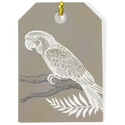 Étiquette pour paquet cadeau Noël Doré Argenté x6-Gifi Discount