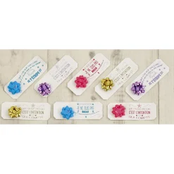 Étiquettes cadeau colorées x8-Gifi New