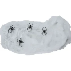 Toile blanche avec 4 araignées-Gifi Online