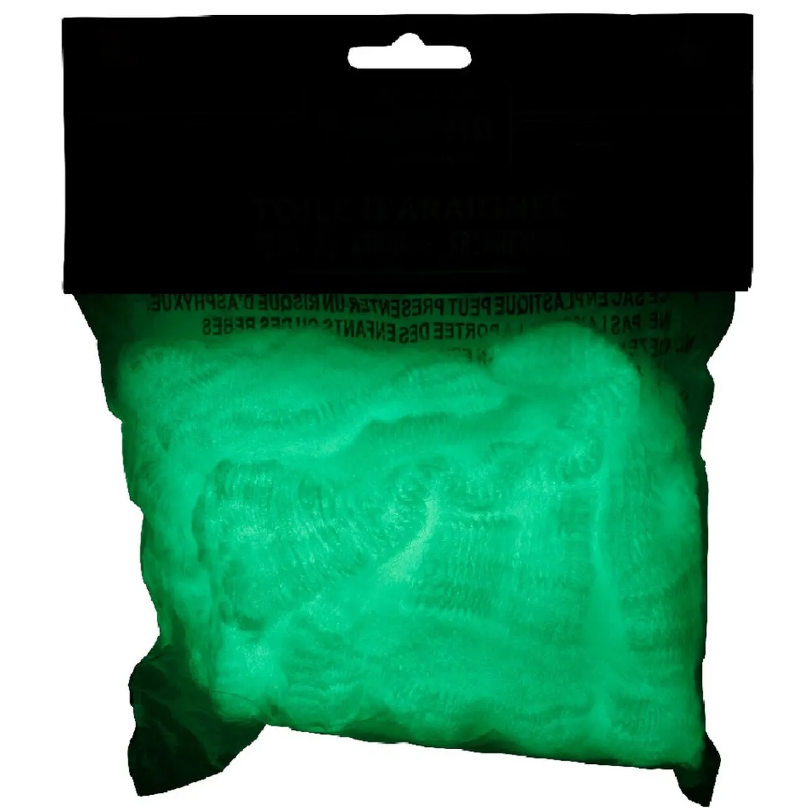 Toile d'araignée phosphorescente blanche Halloween-Gifi Online