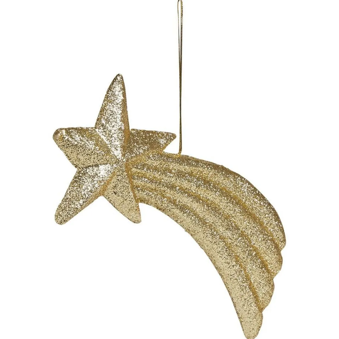 Étoile filante à suspendre doré pailleté-Gifi Best