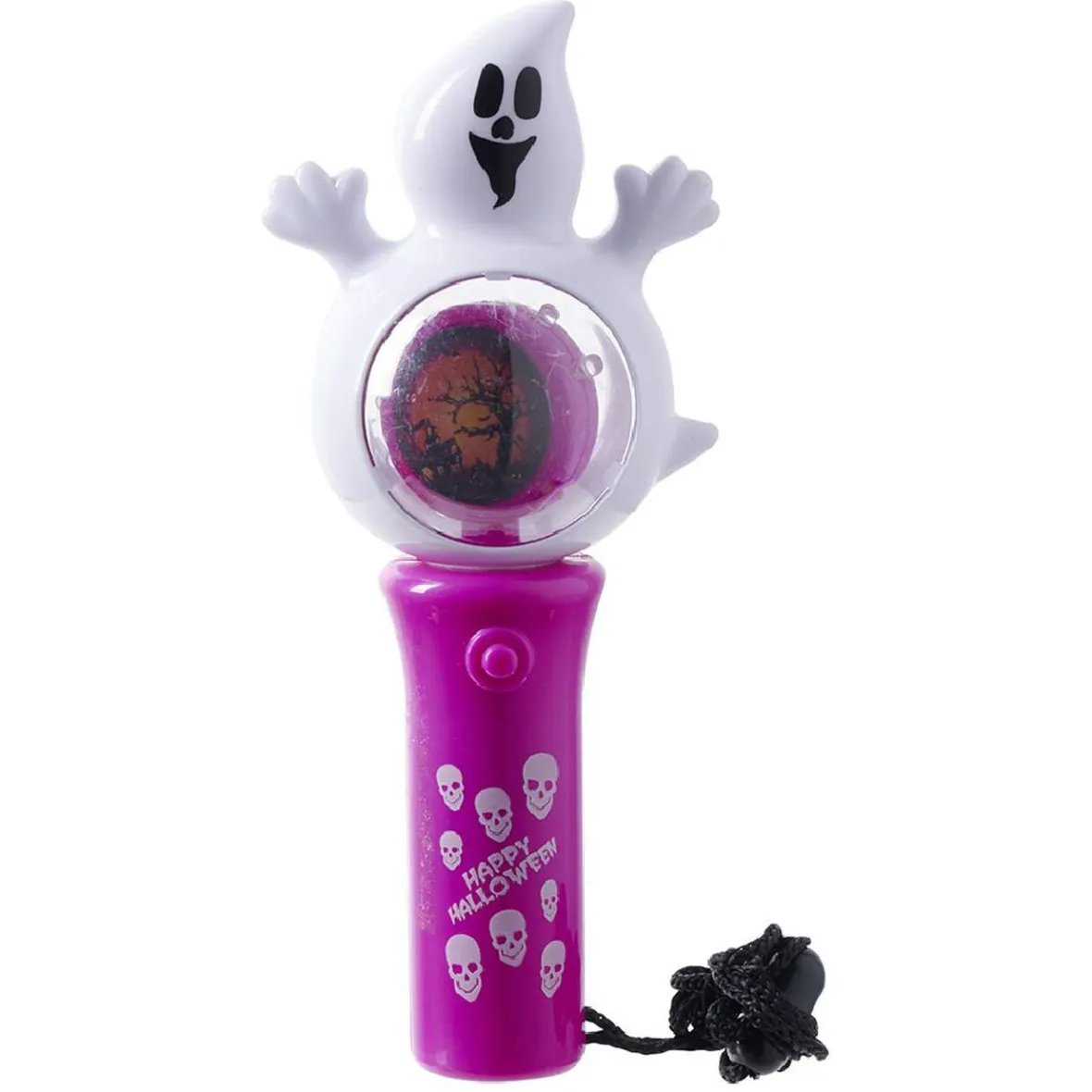 Torche tournoyante Halloween noir orange ou rose-Gifi Outlet