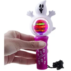 Torche tournoyante Halloween noir orange ou rose-Gifi Outlet