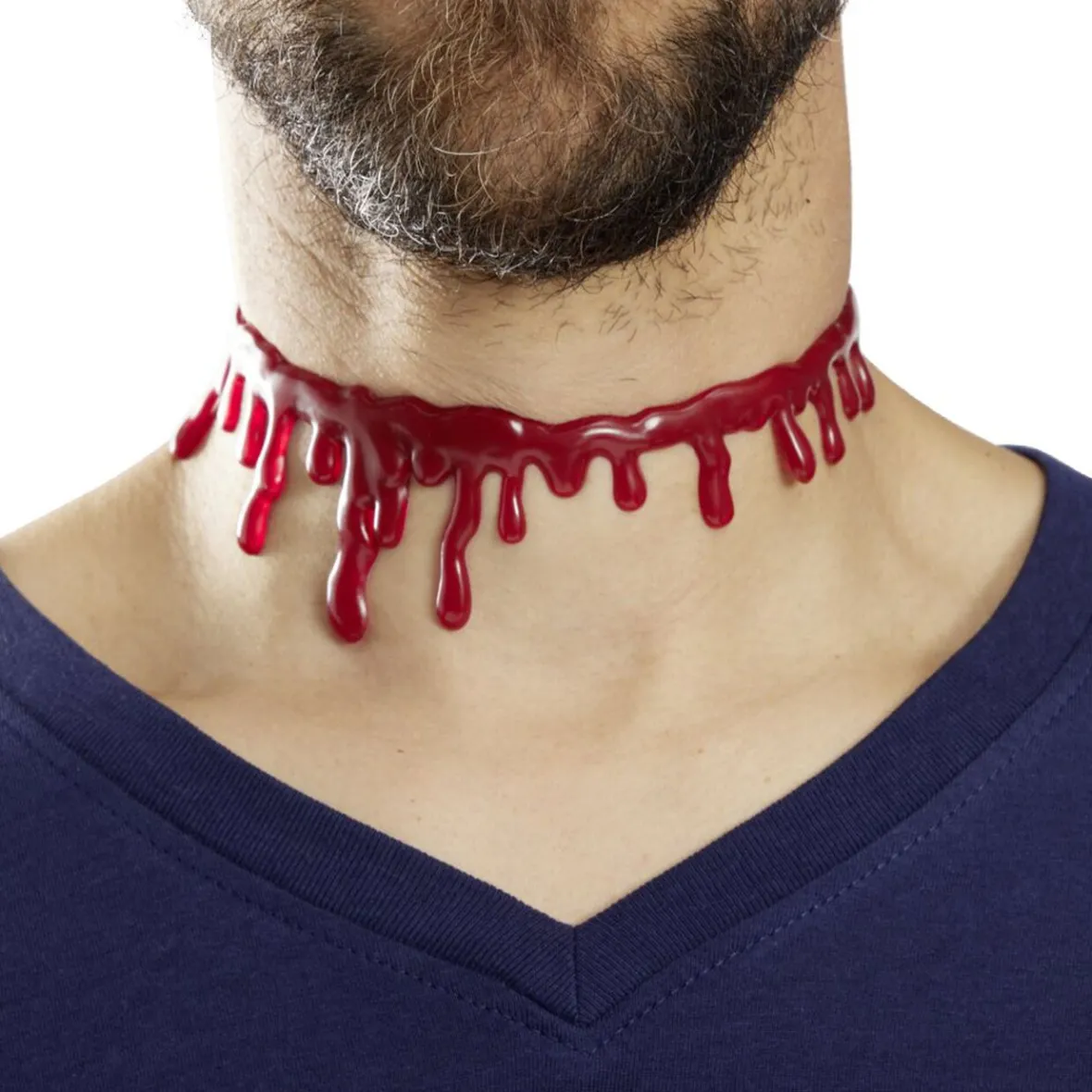 Tour de cou ensanglanté Halloween adulte L44cm-Gifi Clearance