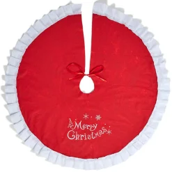 Tour de sapin de Noël en feutre Merry Christmas-Gifi Discount