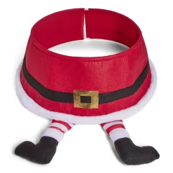Tour de sapin forme pied de père Noël Ø65cm-Gifi Discount