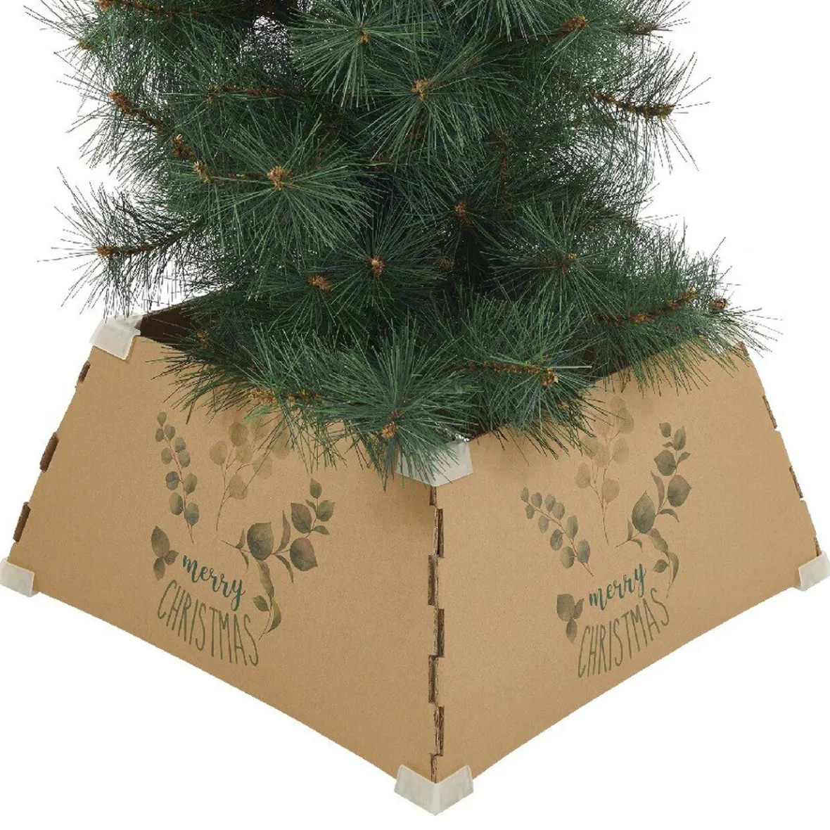 Tour de sapin motif végétal-Gifi Discount