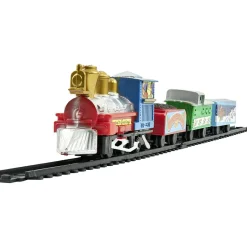 Train de Noël électrique 4 wagons-Gifi New