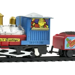 Train de Noël électrique 4 wagons-Gifi New