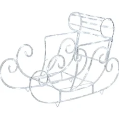 Traineau de Noël lumineux blanc XL-Gifi