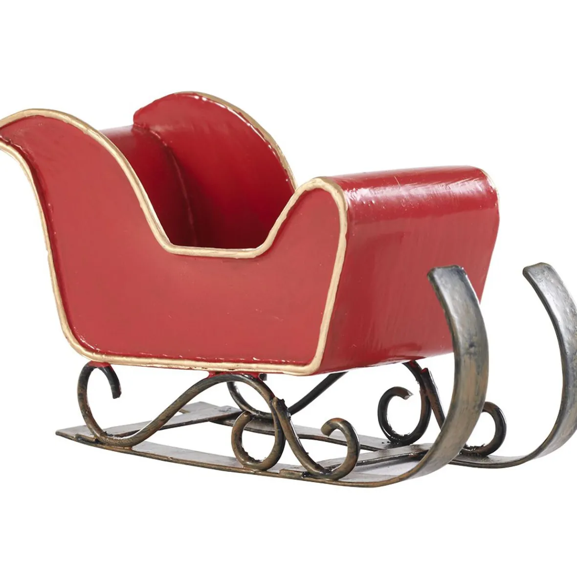 Traîneau de Noël métal à suspendre-Gifi Outlet
