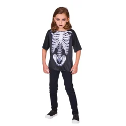 T-shirt squelette 4/6 ans-Gifi Hot