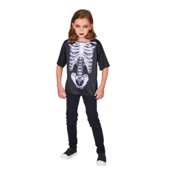 T-shirt squelette 11/14 ans-Gifi Online