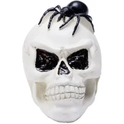 Tête de mort Halloween en polyrésine-Gifi New