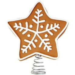 Tête de sapin étoile pain d'épices H16,5cm-Gifi Outlet