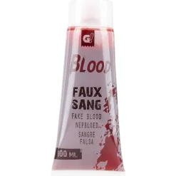 Tube de faux sang Halloween 100 ml-Gifi
