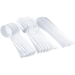 Vaisselle en plastique x 40-Gifi