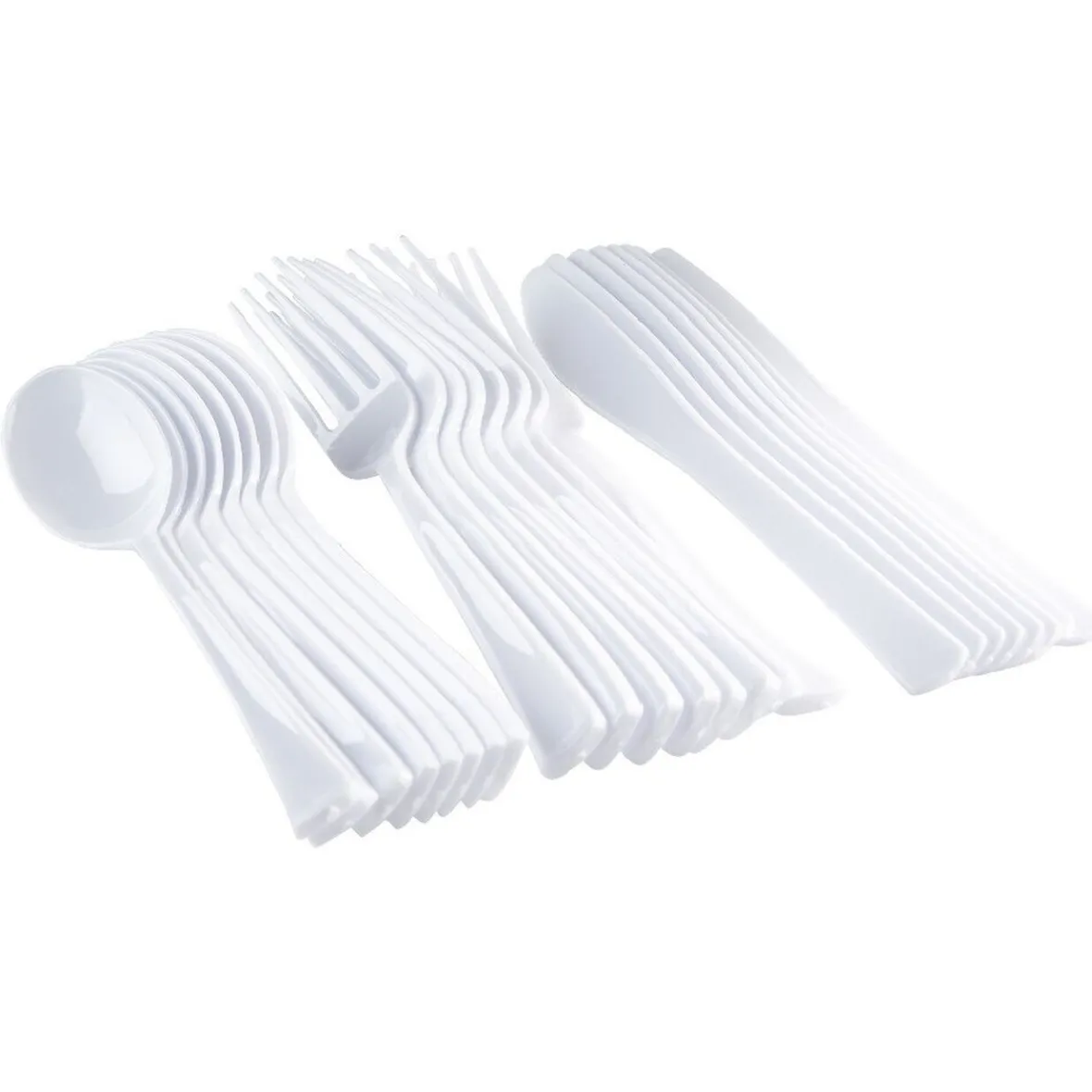 Vaisselle en plastique x 40-Gifi