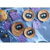 Vaisselle jetable Halloween motif araignée serviette x10 et assiette x10-Gifi Sale