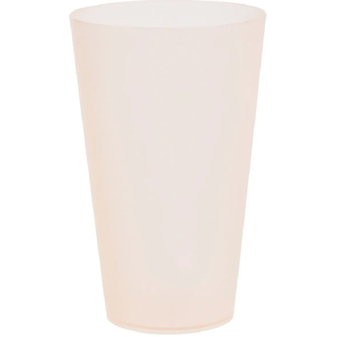 Verre réutilisable uni multicolore x12-Gifi Outlet