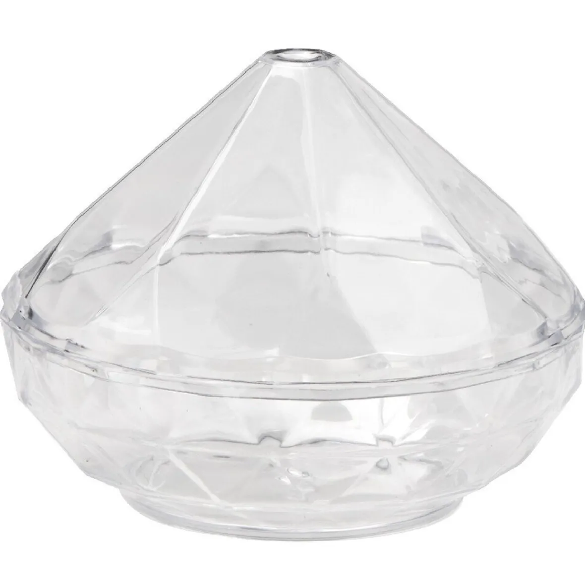 Verrine transparente forme diamant x12-Gifi Best