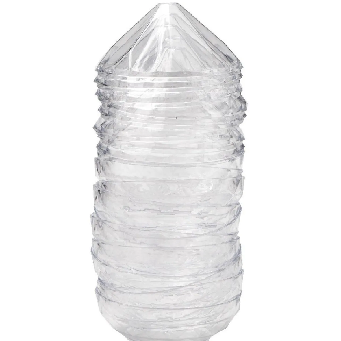 Verrine transparente forme diamant x12-Gifi Best