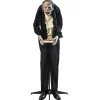 Vieil homme animé et sonore Halloween H153 cm-Gifi