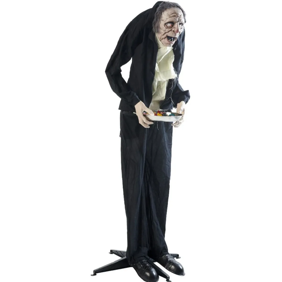Vieil homme animé et sonore Halloween H153 cm-Gifi