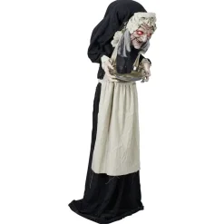 Vieille dame animée Halloween-Gifi Hot