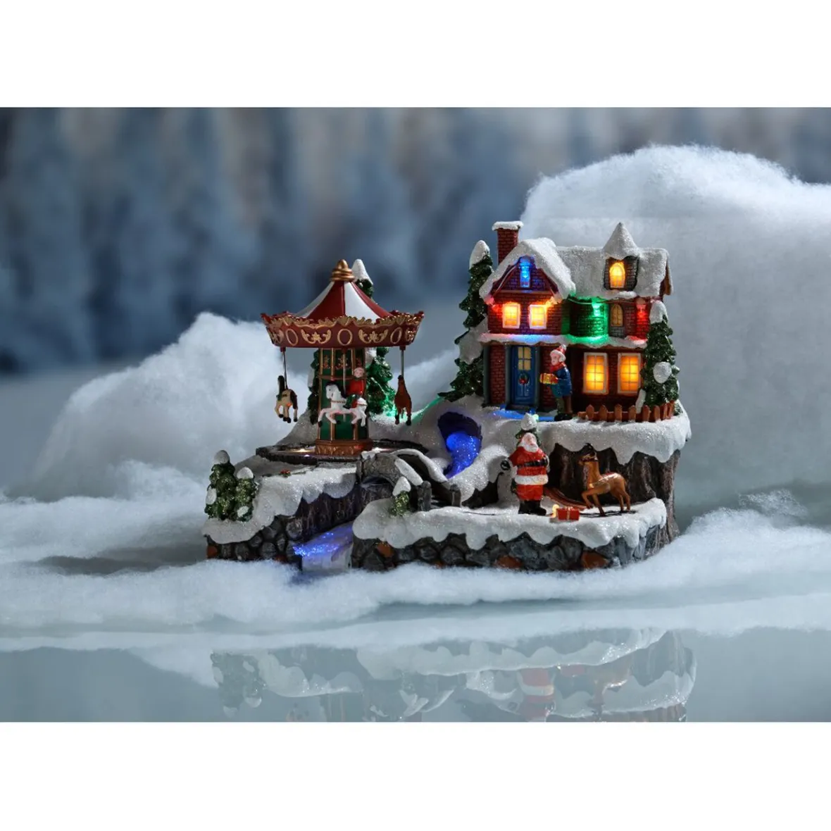 Village animé lumineux-Gifi Online