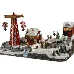 Village de Noël animé et lumineux-Gifi Best