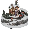 Village de Noël lumineux et animé 5 LED-Gifi New