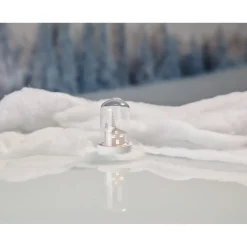 Village et clocher lumineux effet enneigé 1 LED-Gifi Discount