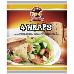 Wrap tortilla x4-Gifi Outlet